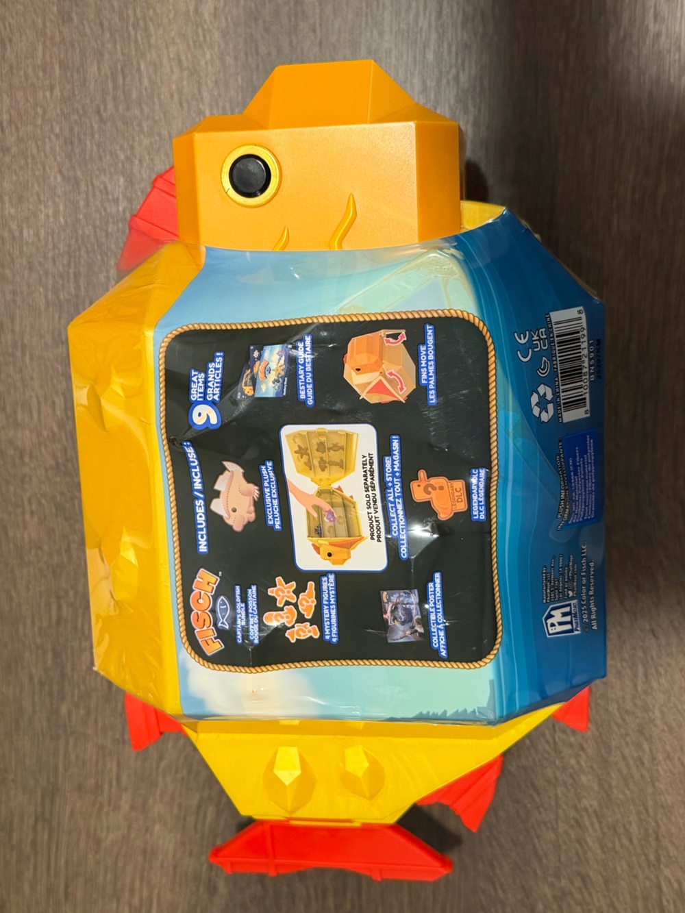 Fisch Interactive Fish Tank Accessory - Yellow and Red - Picture 3 of 4
